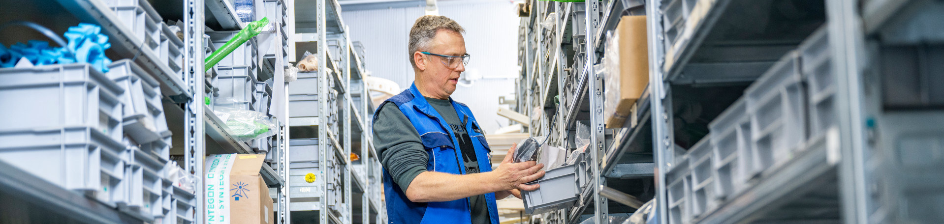 Panoramabild - Technisches Lager