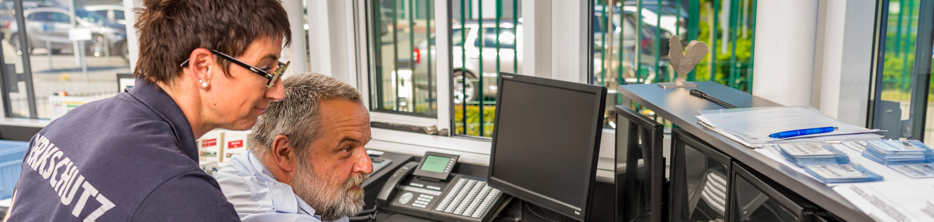 Panoramabild - Werkschutz